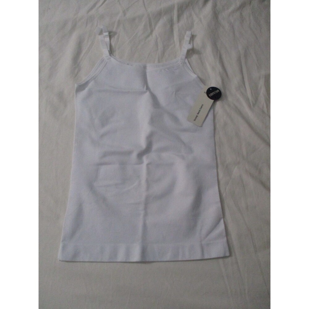 Empetua by Shapermint Womens M Scoop Neck Cami White 62001 Shaping Compression - Picture 2 of 9
